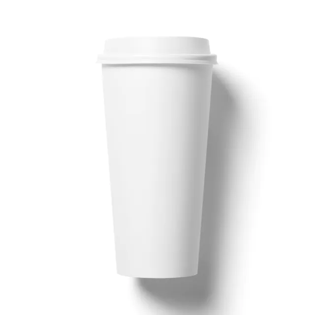 Paper Cup Mockup (20 oz) Side View